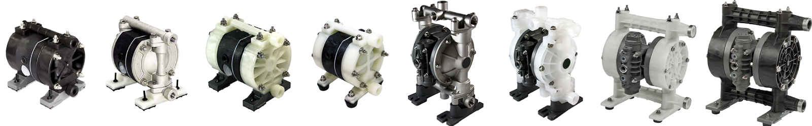 Pompes pneumatiques à double membrane